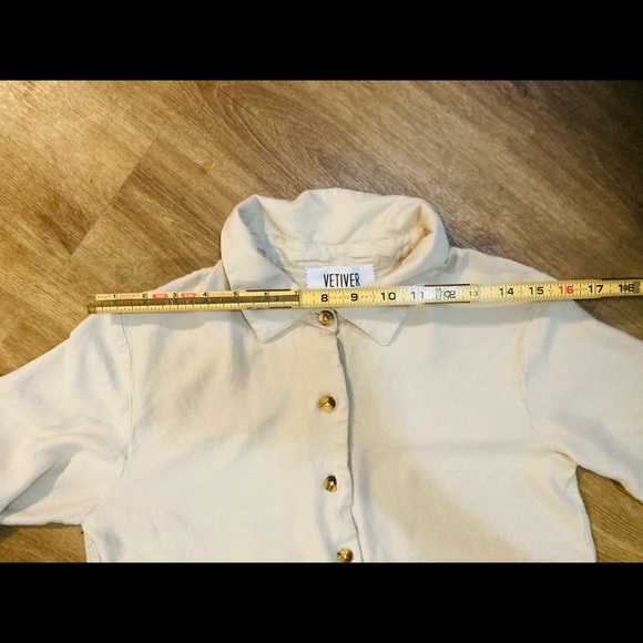 Vetiver Cream Button Up Maxi Dress - Picture 6 of 11